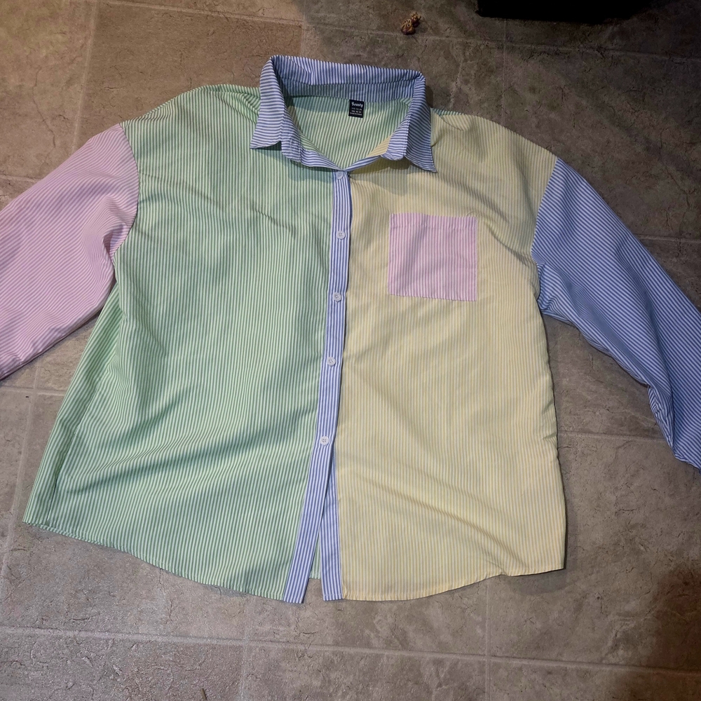 Multicolor Striped  Shirt
